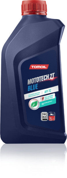 TOMOIL MOTOTECH 2T BLUE is a two s…