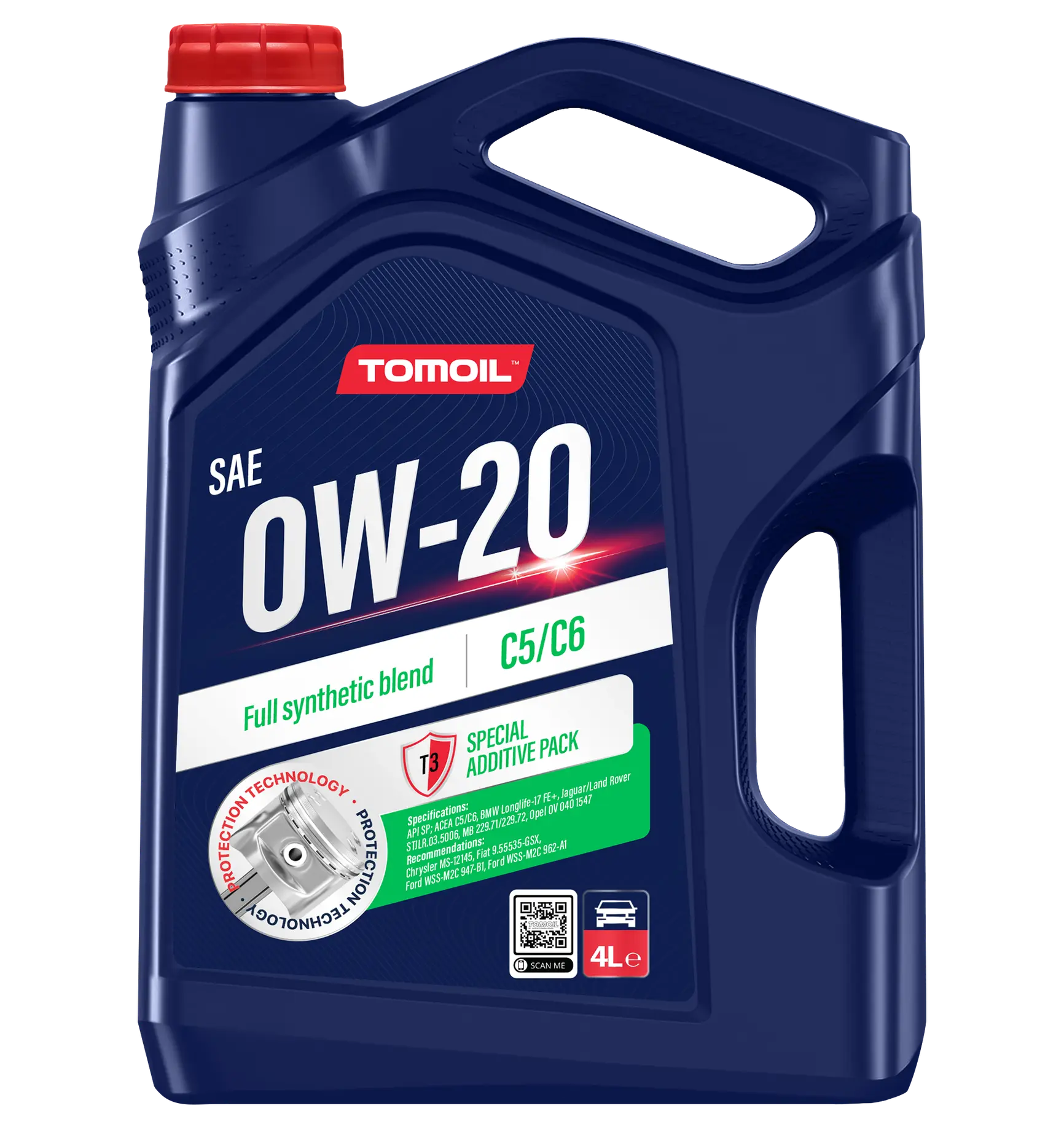 Tomoil™ Engine Oil 0W-20 C5/C6