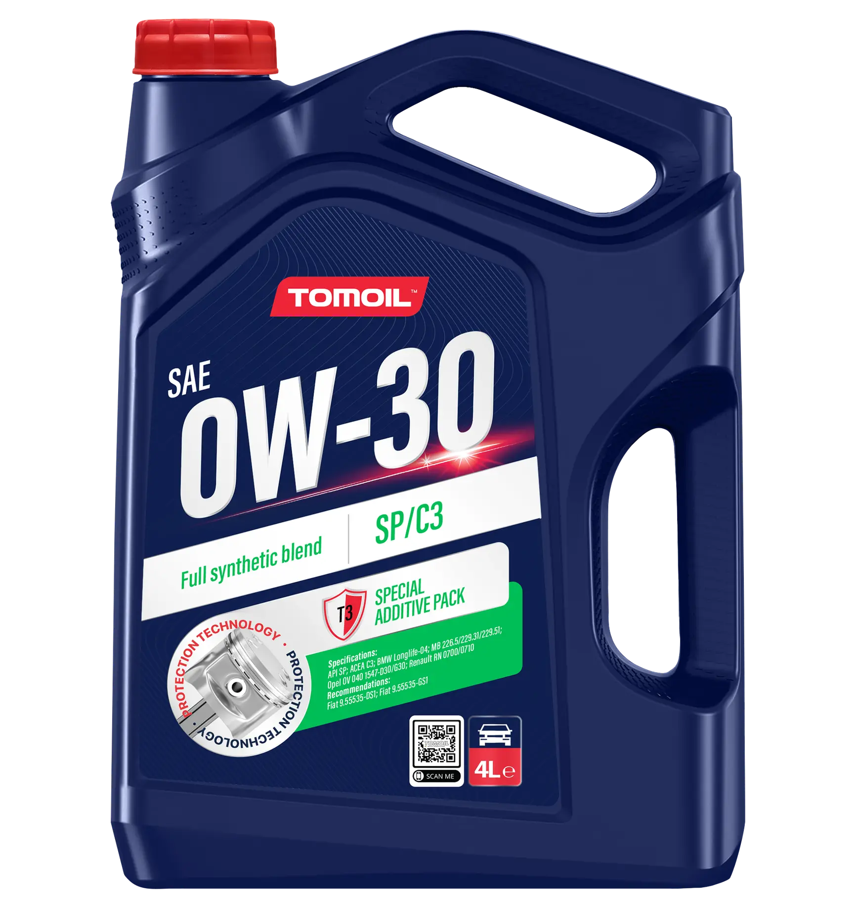 Tomoil™ Engine Oil 0W-30 SP/C3