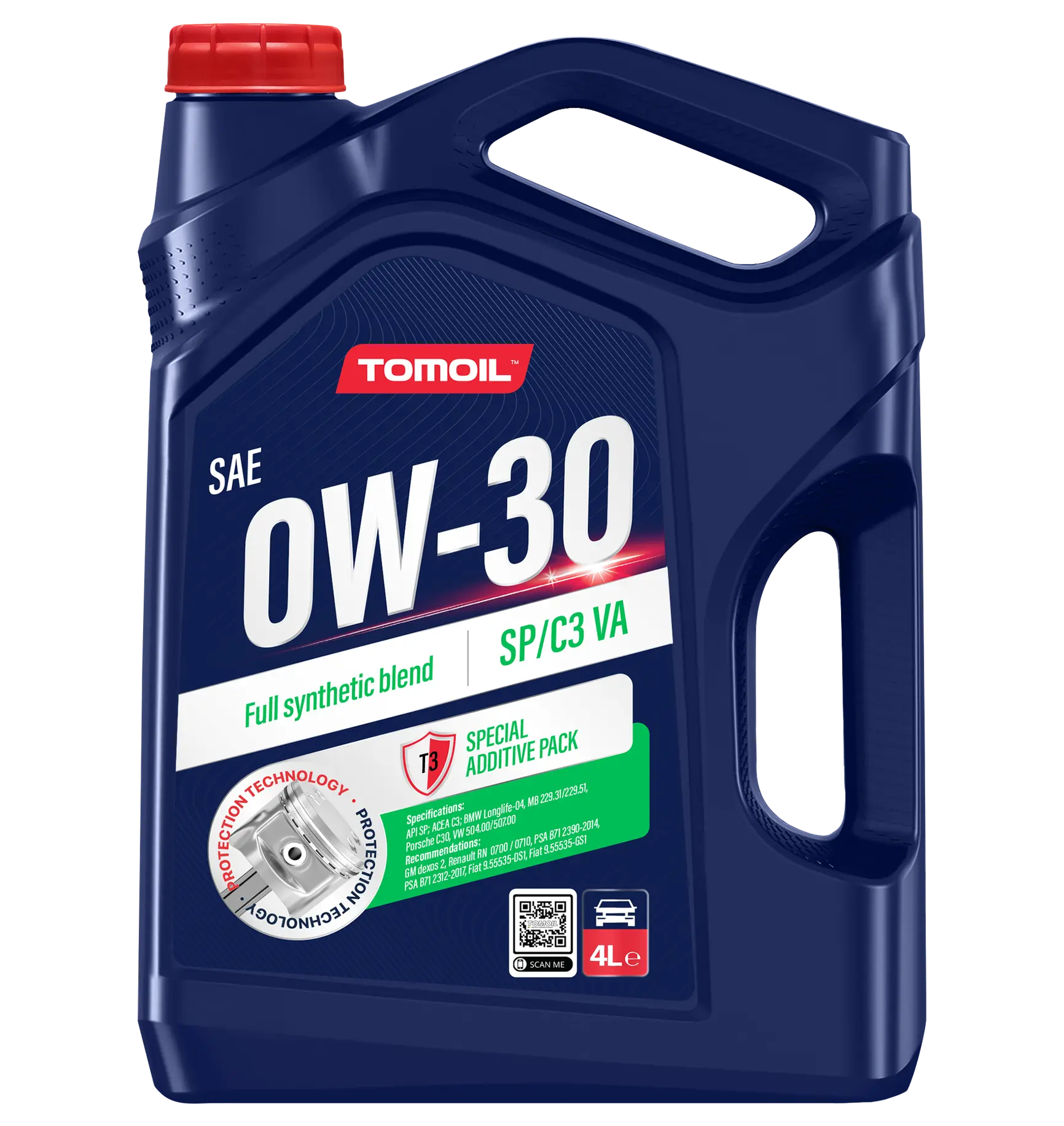 Tomoil™ Engine Oil 0W-30 SP/C3 VA