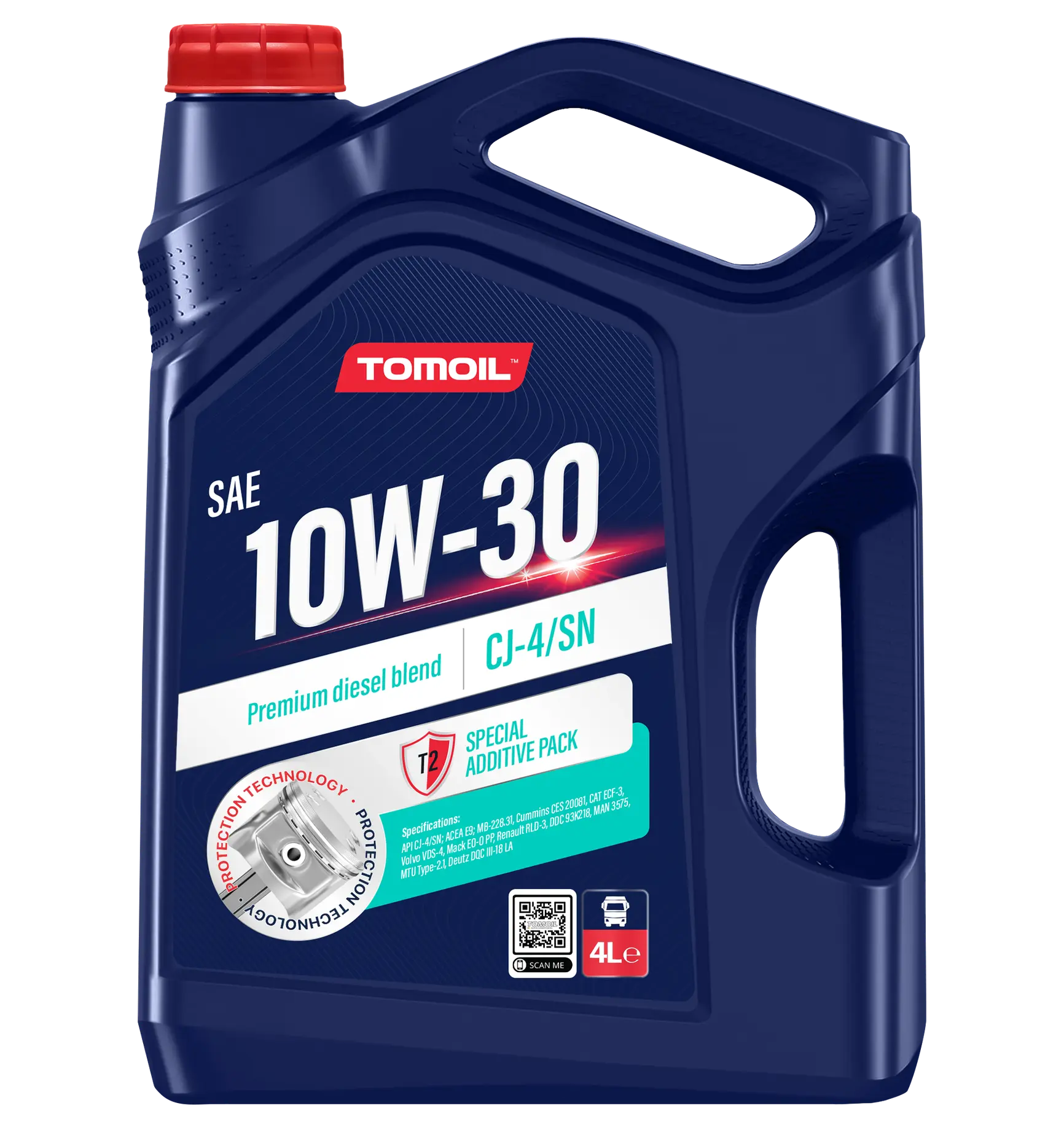 Tomoil™ Engine Oil 10W-30 CJ-4/SN