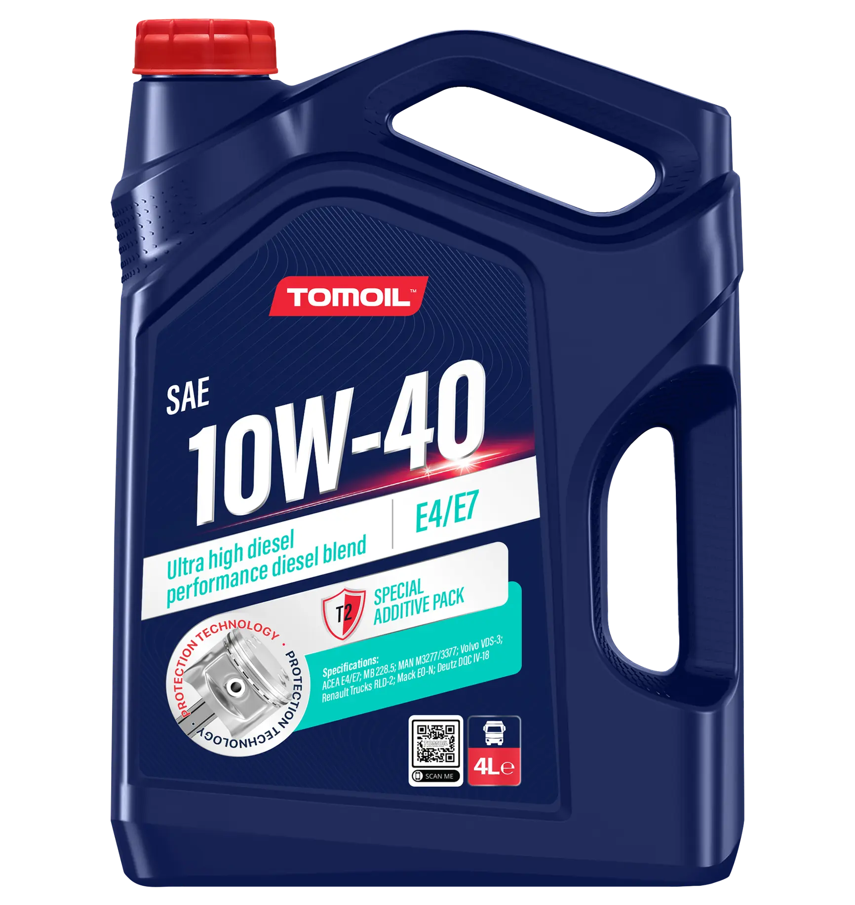 Tomoil™ Engine Oil 10W-40 E4/E7