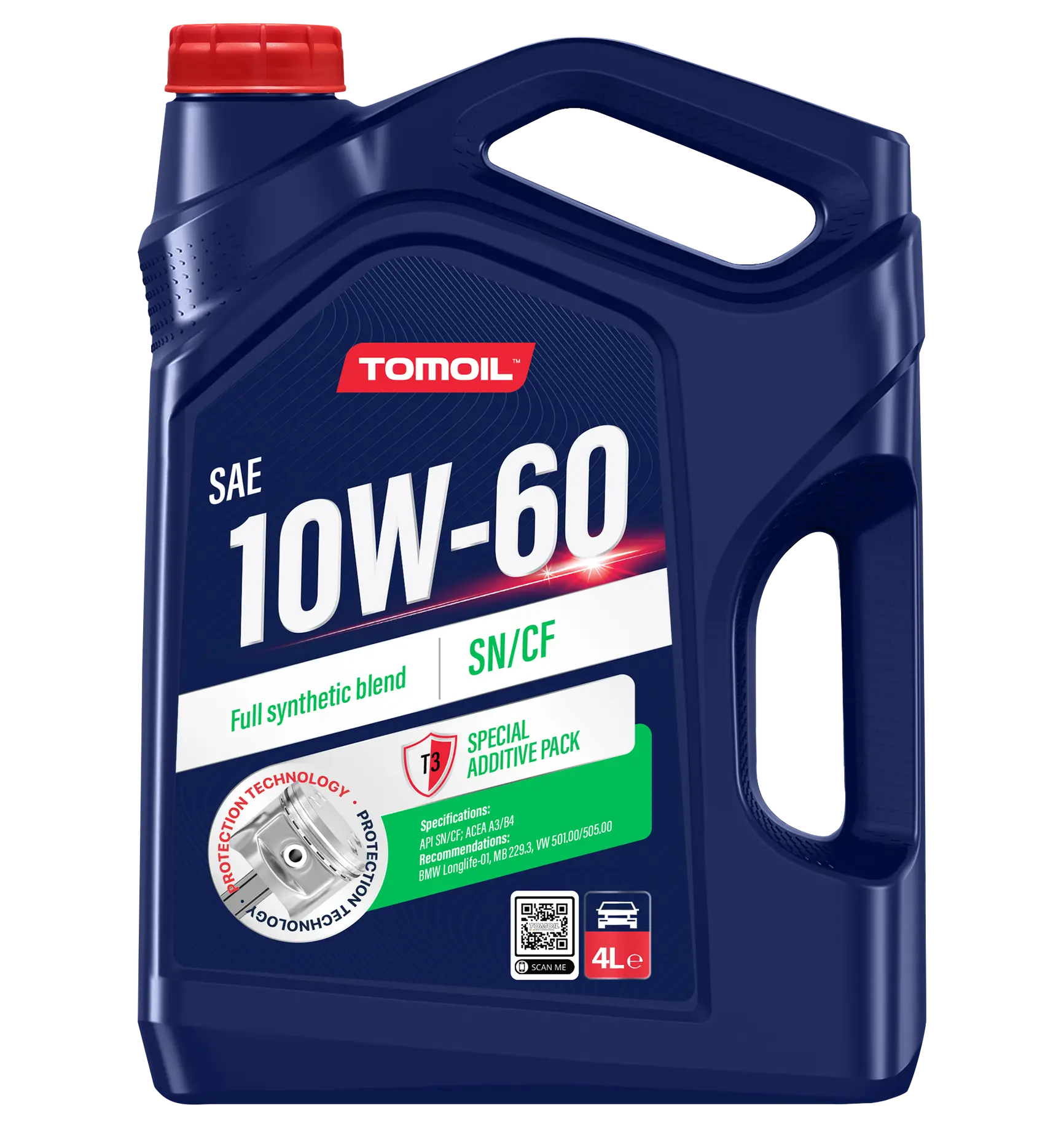 Tomoil™ Engine Oil 10W-60 SN/CF
