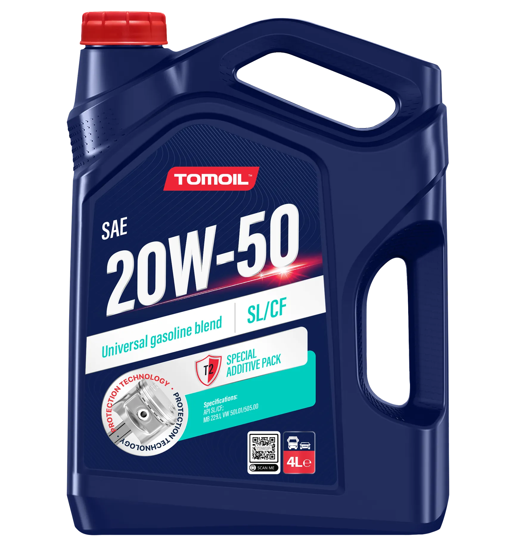 Tomoil™ Engine Oil 20W-50 SL/CF