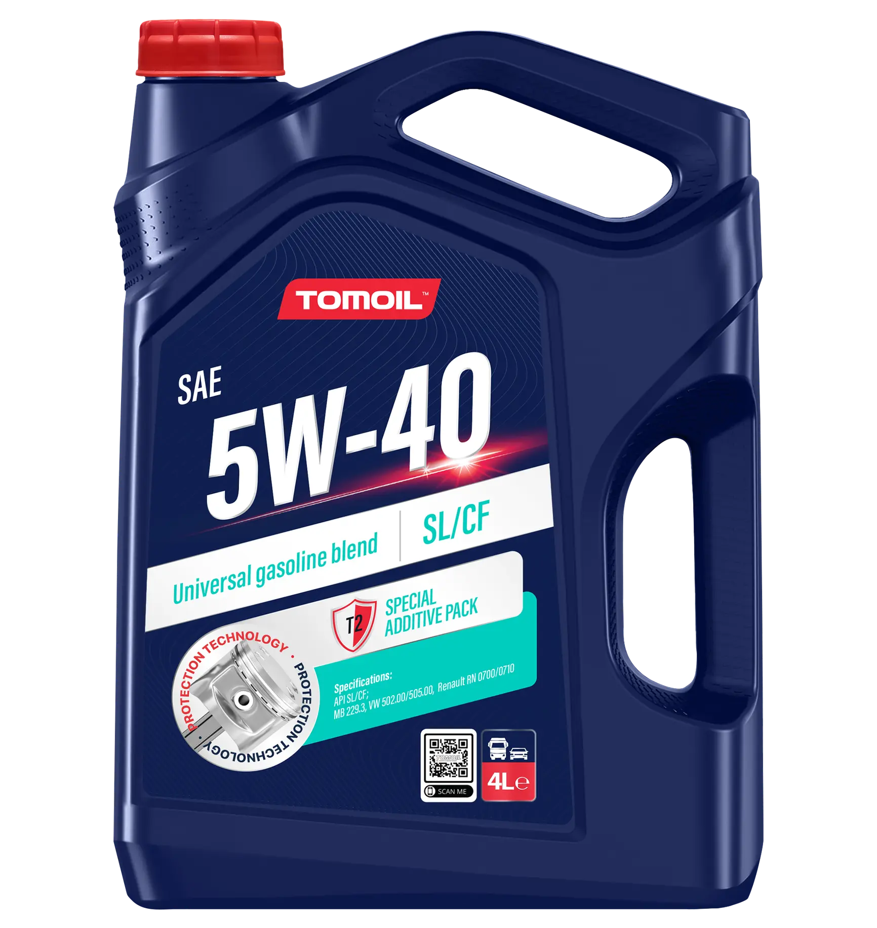 Tomoil™ Engine Oil 5W-40 SL/CF