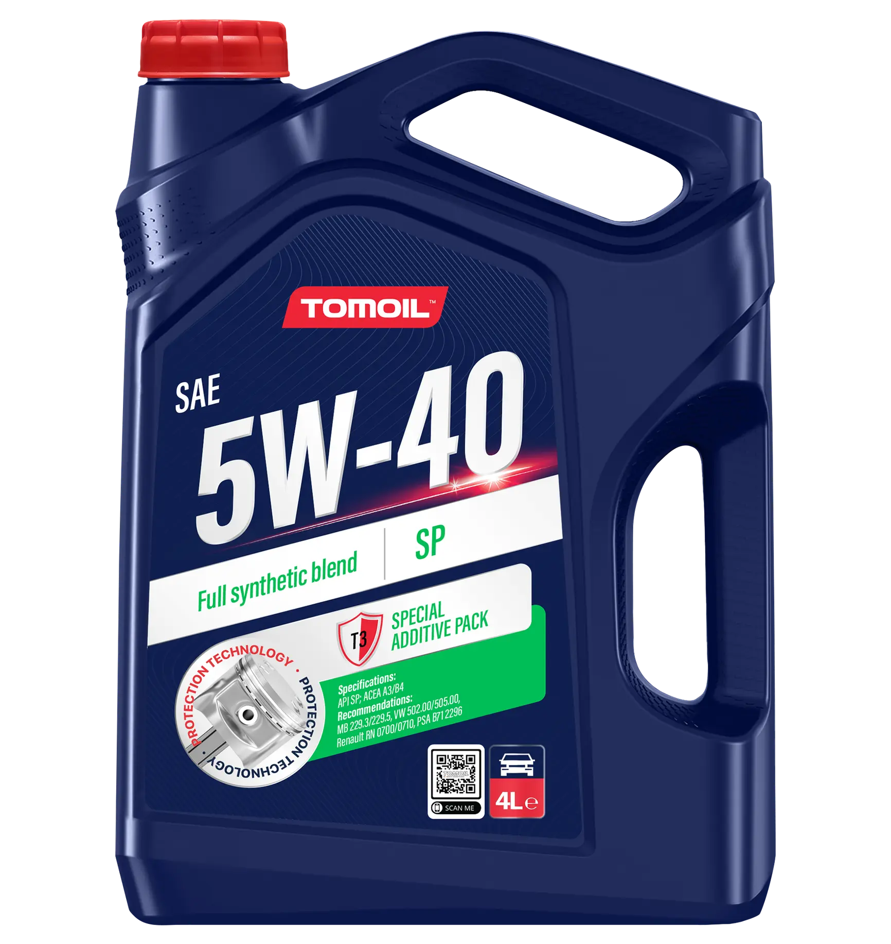 Tomoil™ Engine Oil 5W-40 SP