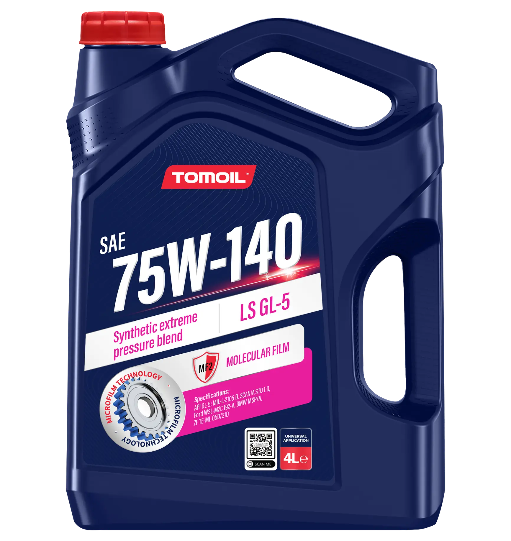Tomoil™ Transmission Oil 75W-140 LS GL-5