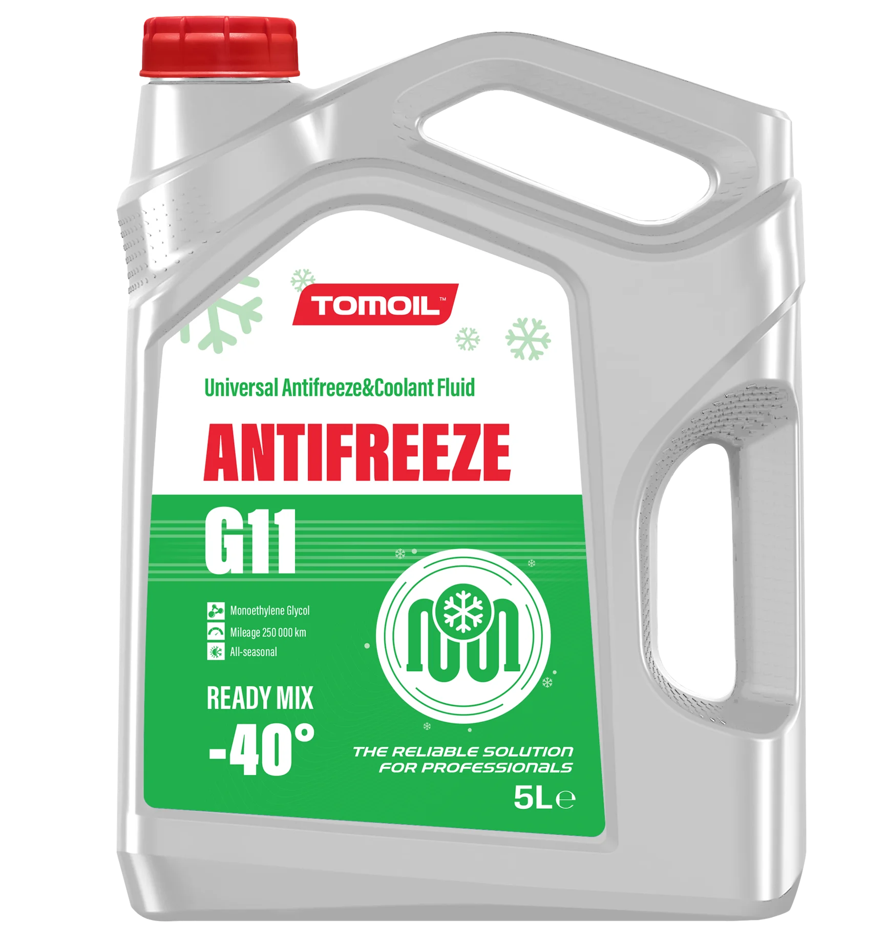 Tomoil™ Antifreeze G11 Ready Mix -40°C