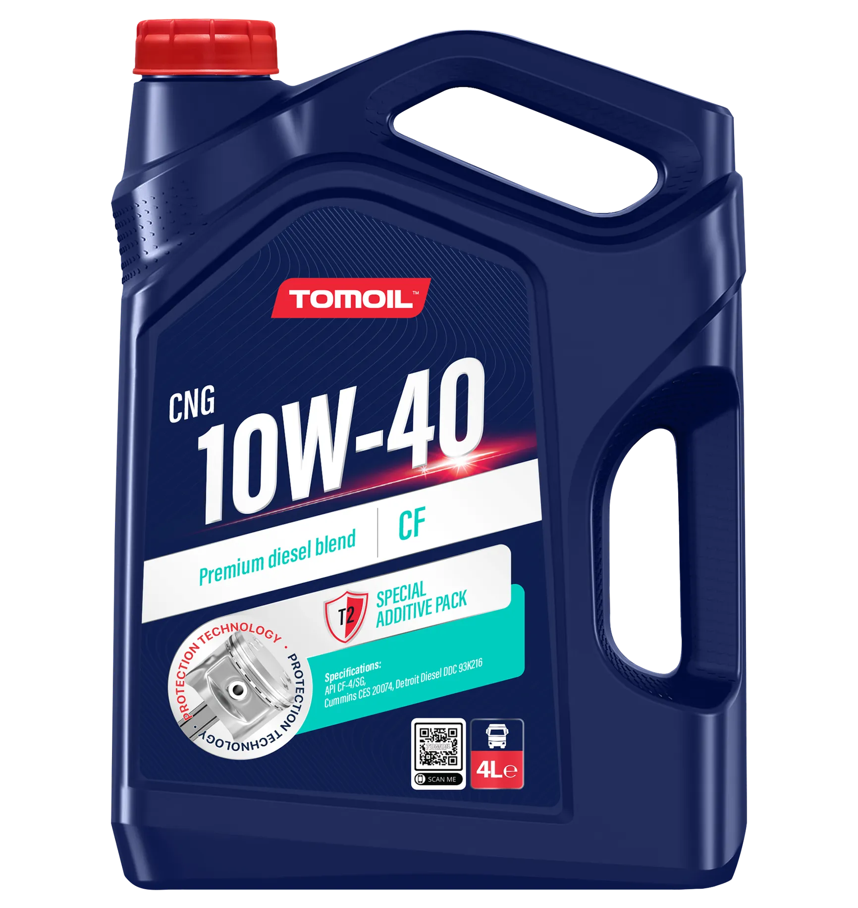 Tomoil™ Engine Oil CNG 10W-40