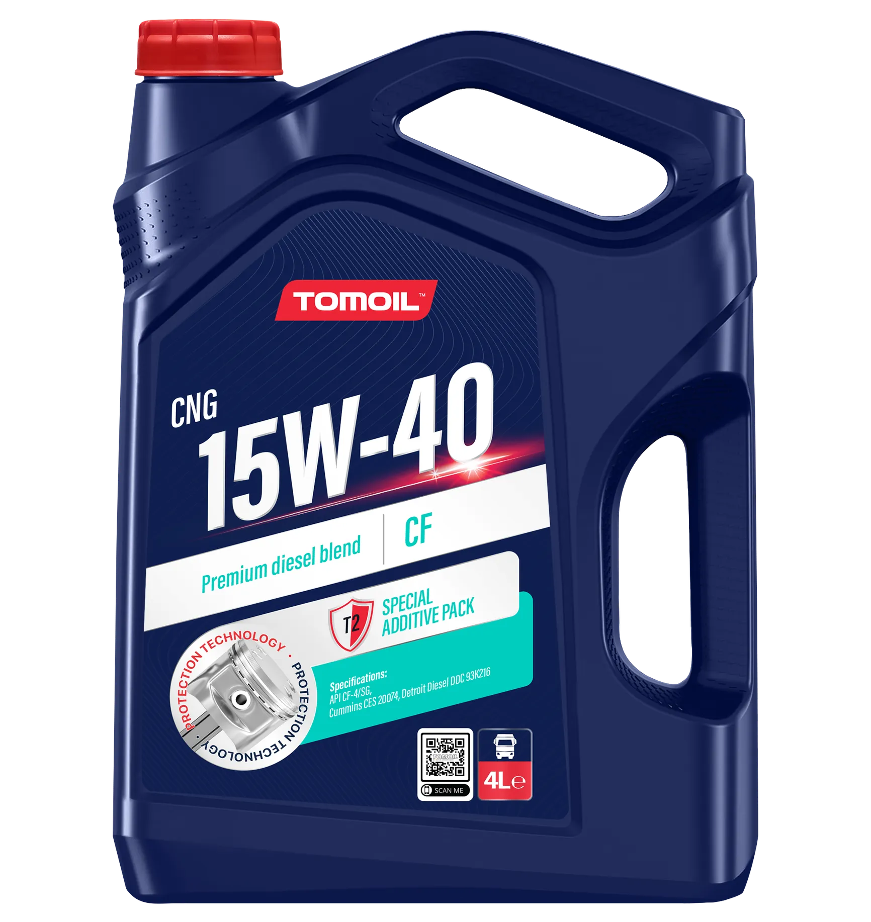 Tomoil™ Engine Oil CNG 15W-40