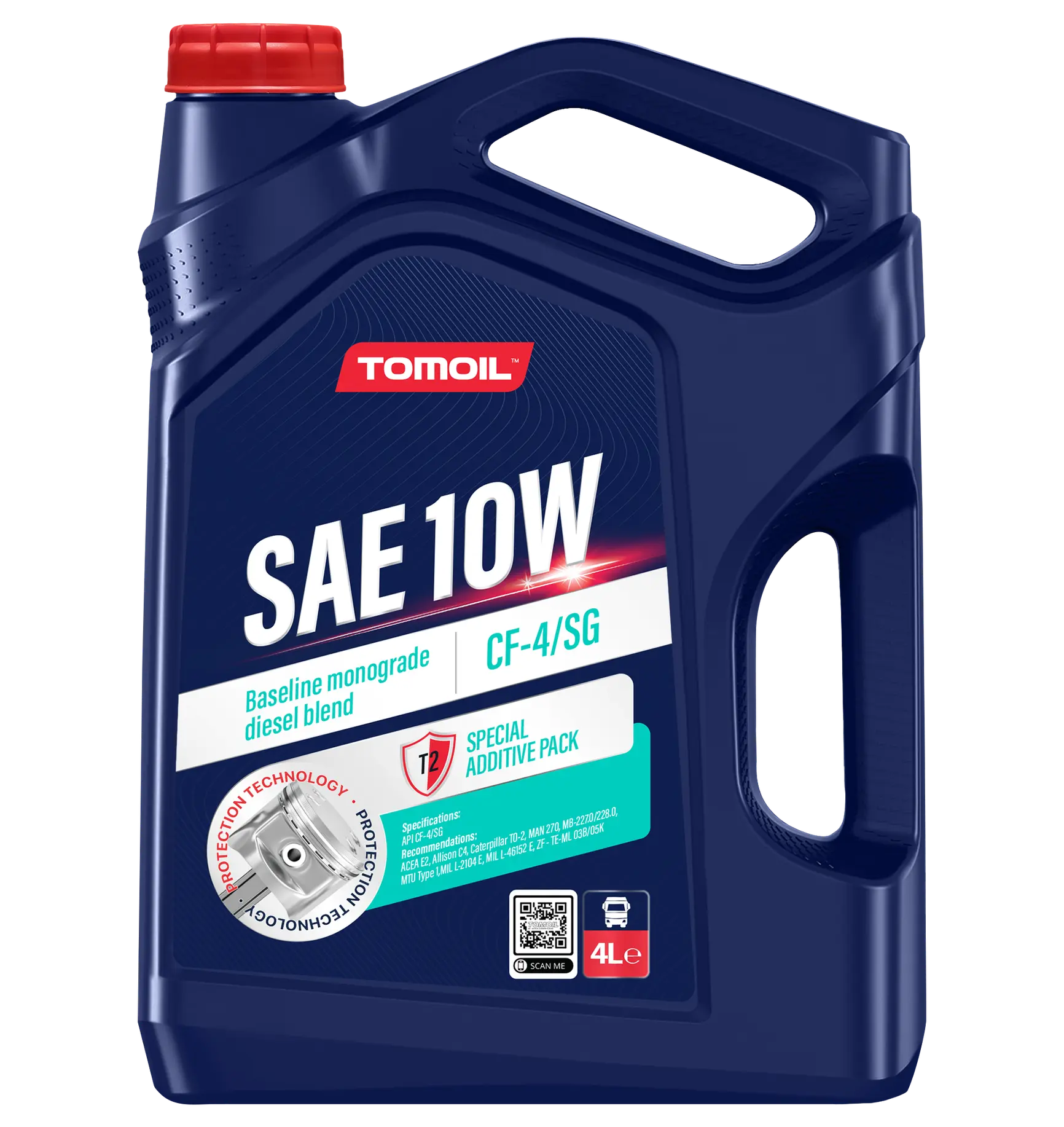 Tomoil™ Engine Oil SAE 10W CF-4/SG