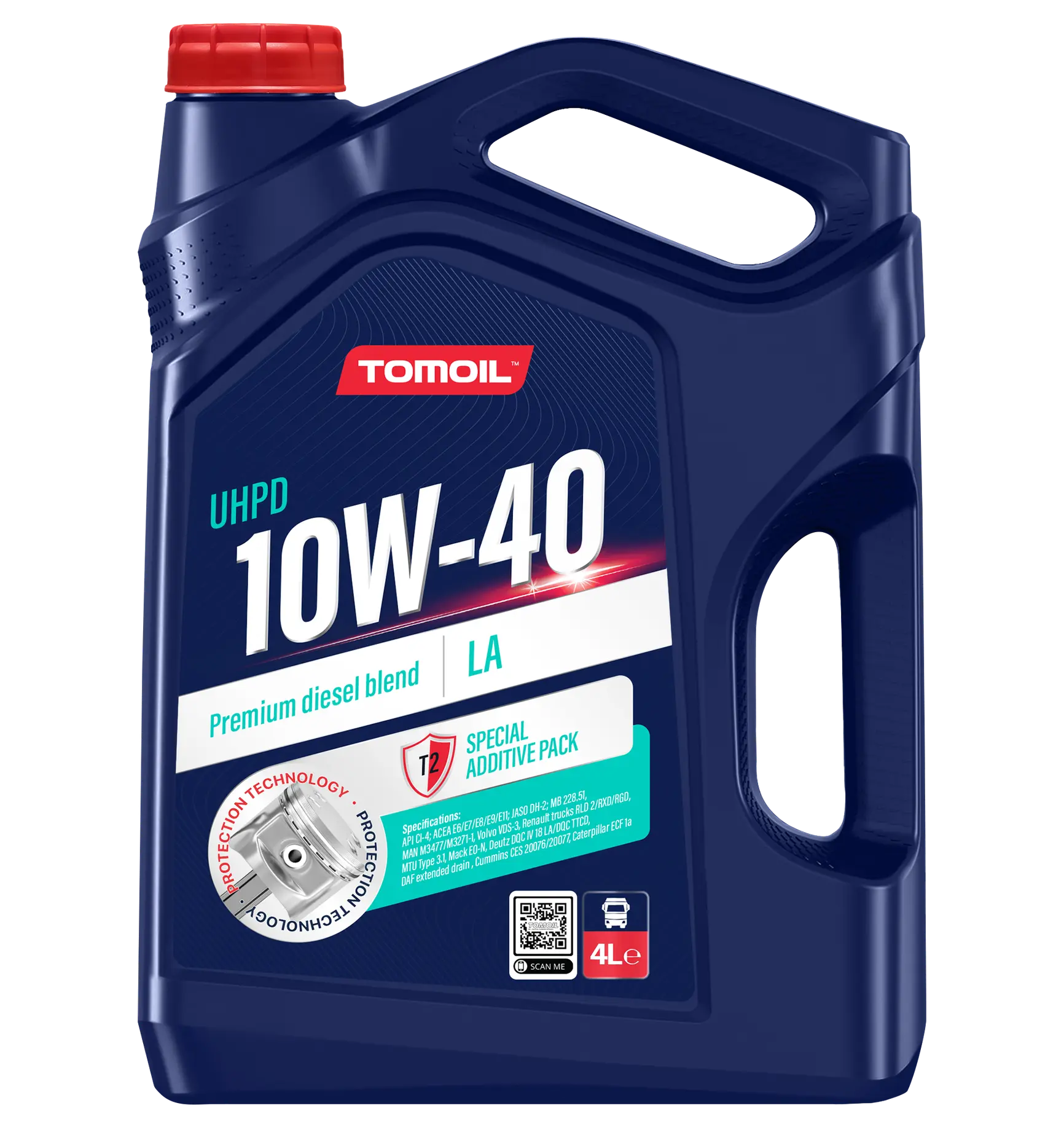 Tomoil™ UHPD 10W-40 LA